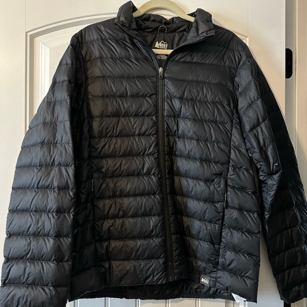 REI Men’s down jacket